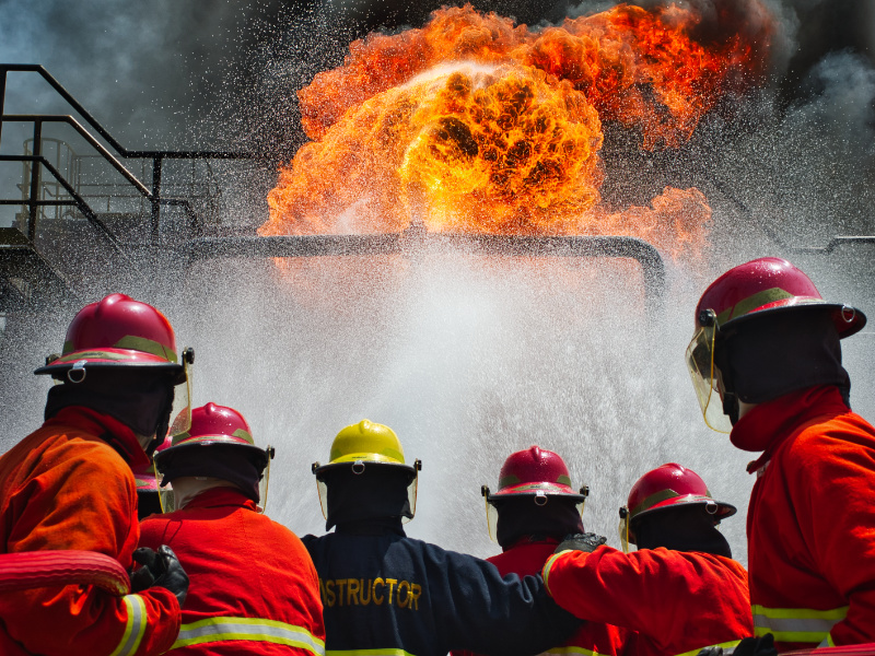 Firefighting Level C / Firefighting Team Member (Pemadam Kebakaran Tingkat C / Regu Penanggulangan Kebakaran)