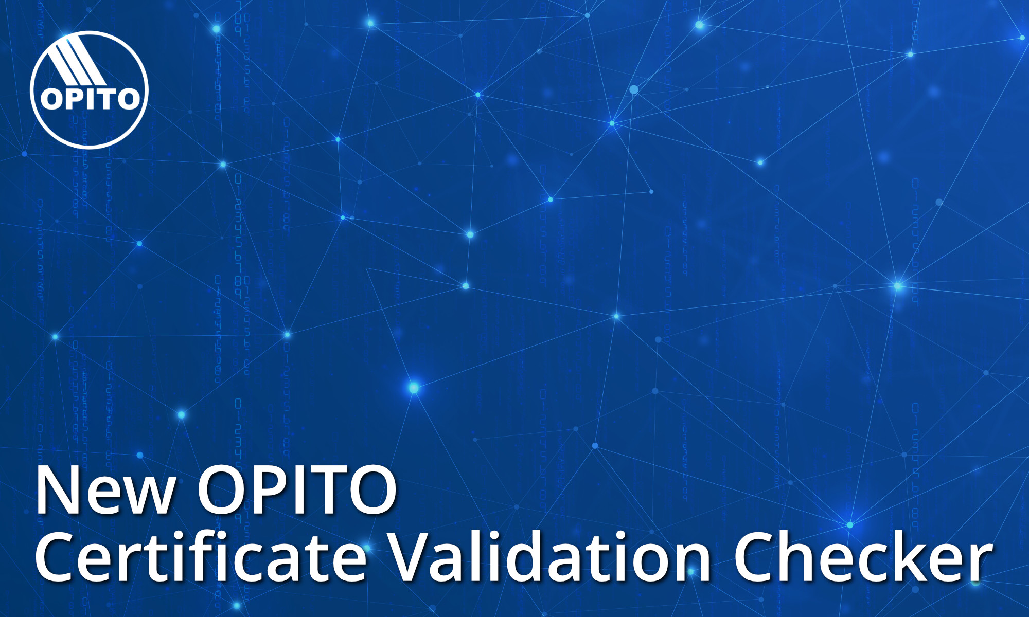 OPITO Launches Online Certificate Validation Checker